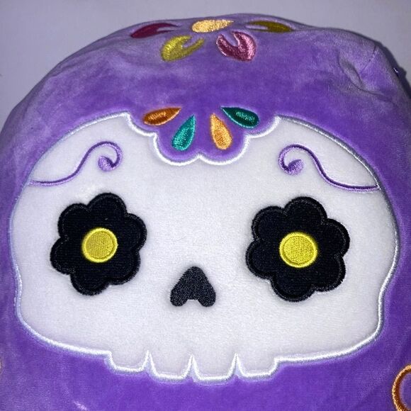SQUISHMALLOW  Daria Sugar Skull Day of the Dead Halloween Plush 12 inches - Picture 2 of 13